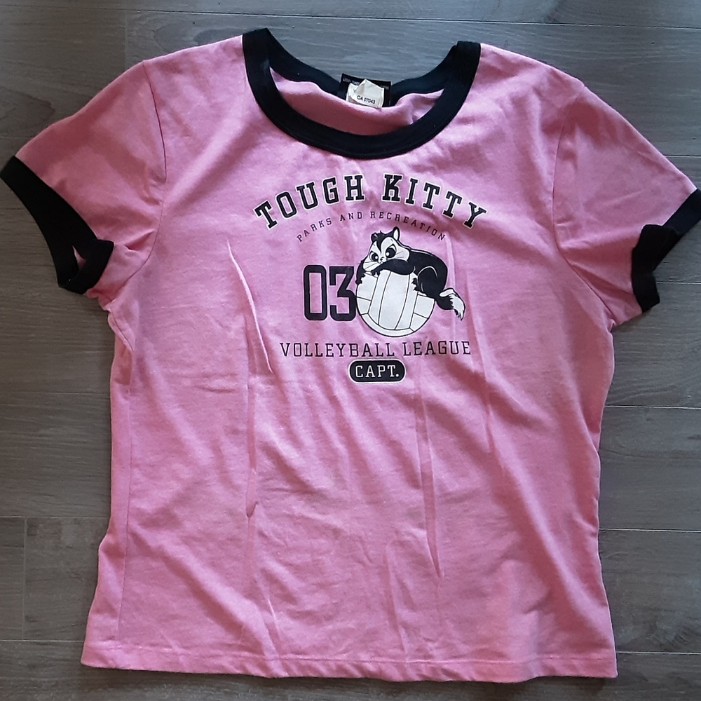 Pink Looney tunes Penelope tee XL